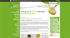 Desktop Screenshot of blog.nutritionmission.co.uk